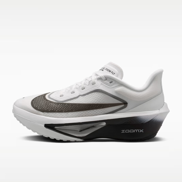 Nike 耐吉 W Zoom Fly 6 FN8455-100 女 競速跑鞋 慢跑鞋 馬拉松 緩震 透氣 白黑