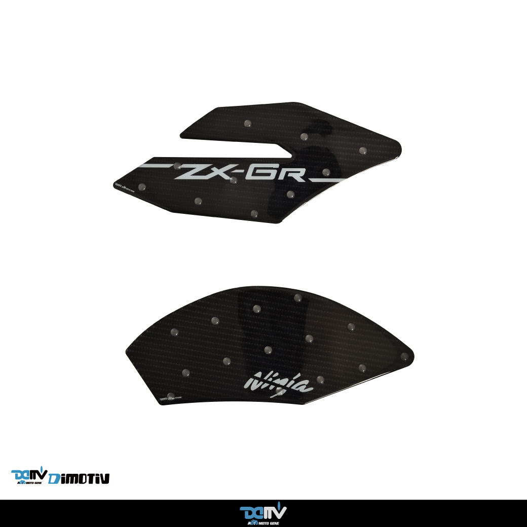 【 DIMOTIV】KAWASAKI ZX-6R 油箱兩側止滑貼組