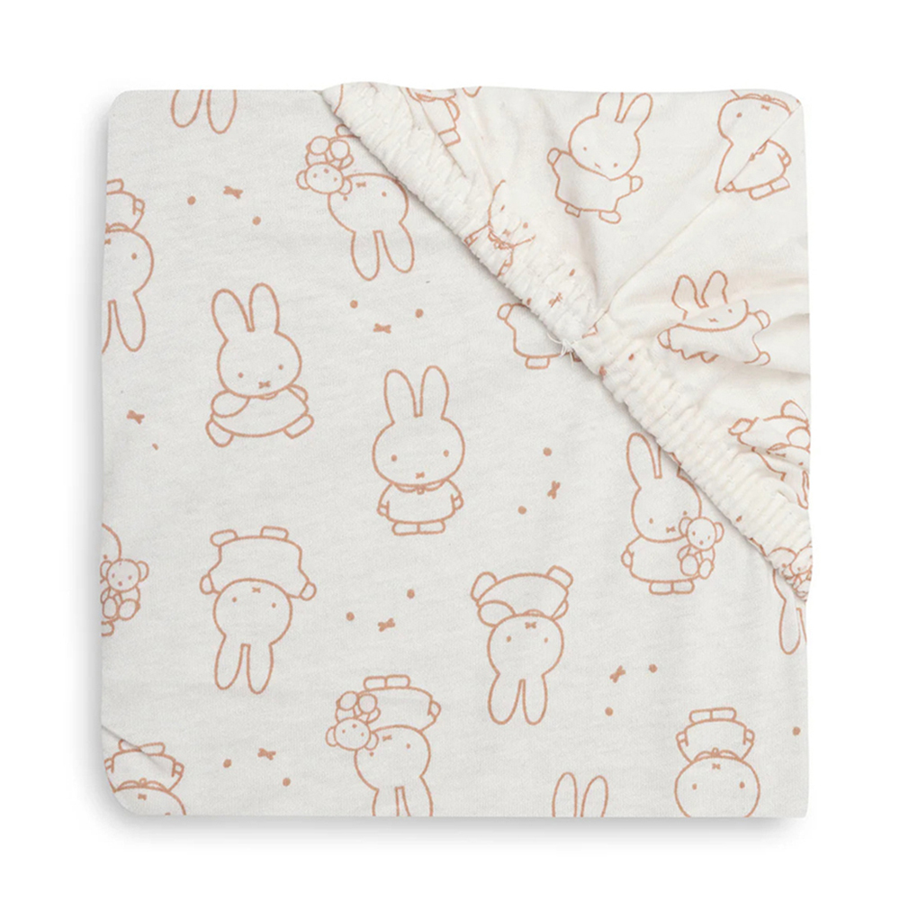 (預購7/15)荷蘭Jollein 床包-Miffy Moments