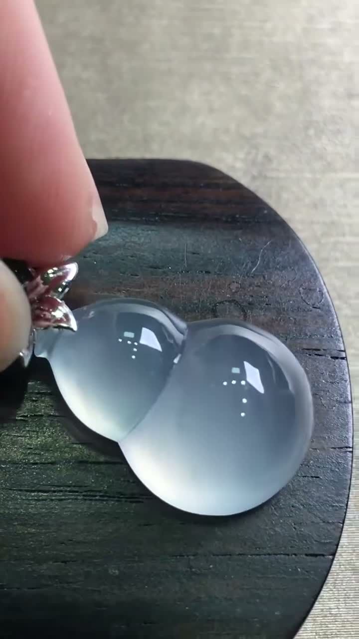 翡翠高冰葫蘆,天然翡翠A玉, 緬甸玉, Jade, Jadeite