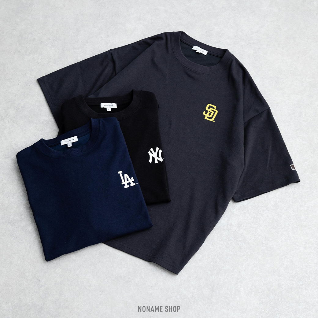 MLB 美國職棒大聯盟 經典 LOGO 冷感 防紫外線 寬鬆 短袖 七款 (男款)
