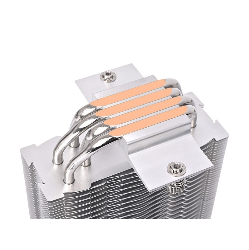 Thermaltake 曜越 UX400 單塔單風扇 Ø6mm x 4 pcs 黑色 (TDP 200W)/CL-P149-AL12BL-A