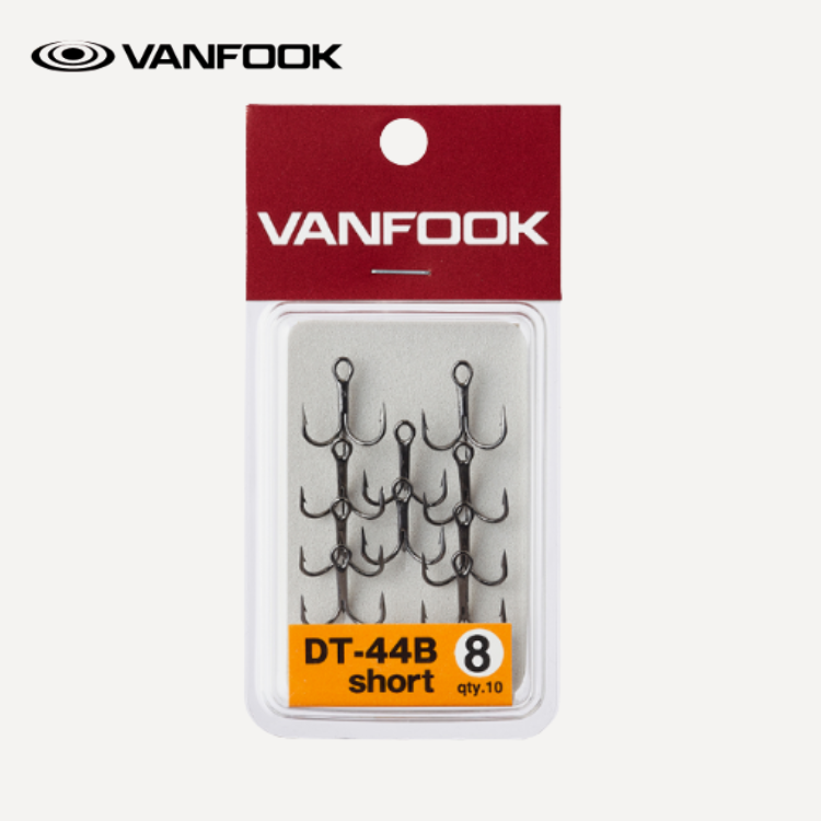 VANFOOK DT-44B Short Treble Hook 三本鉤