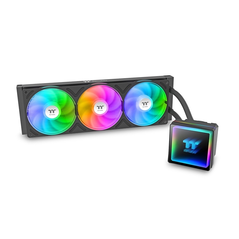Thermaltake 曜越 TH360 V3 ARGB 一體式水冷散熱器   黑色/CL-W466-PL12SW-A  白色/CL-W468-PL12SW-A