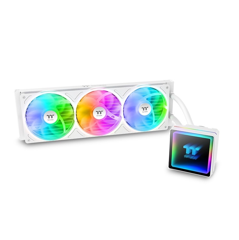 Thermaltake 曜越 TH360 V3 ARGB 一體式水冷散熱器   黑色/CL-W466-PL12SW-A  白色/CL-W468-PL12SW-A