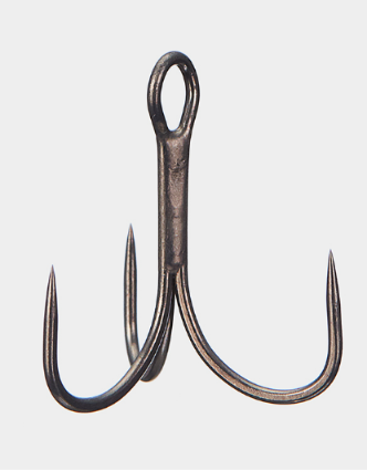 VANFOOK DT-38B Power Fine Treble Hook 三本鉤