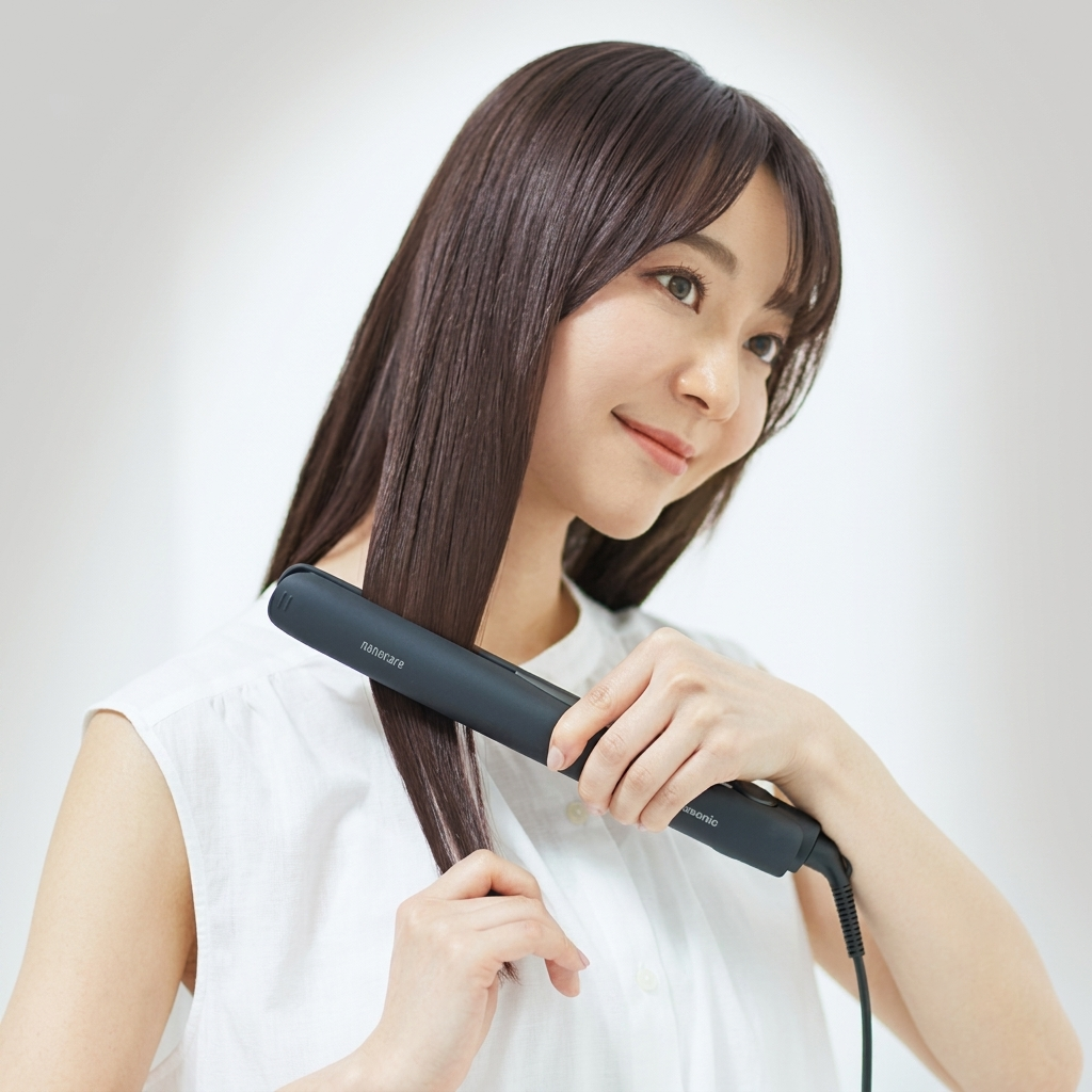 Panasonic EH-HS0J負離子陶瓷直髮夾 黑色/白色