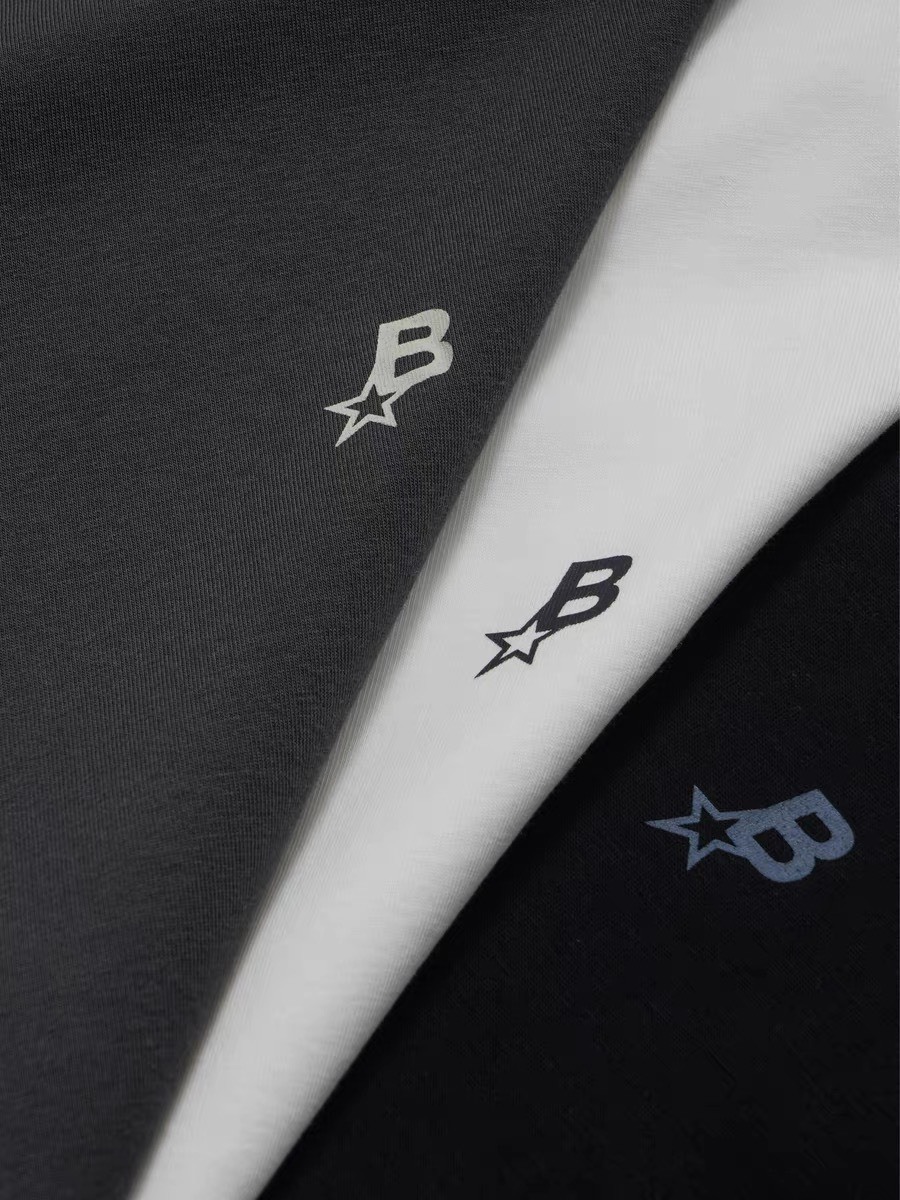 #預購 BTB 26SS 220G 索羅娜sorona抗菌涼感 純色印花 寬鬆圓領短踢 打底衫 三色