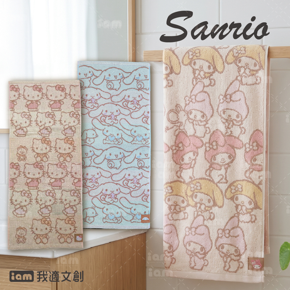 【Sanriox日本丸真Marushin】三麗鷗 純棉毛巾 ｜ 三種款式