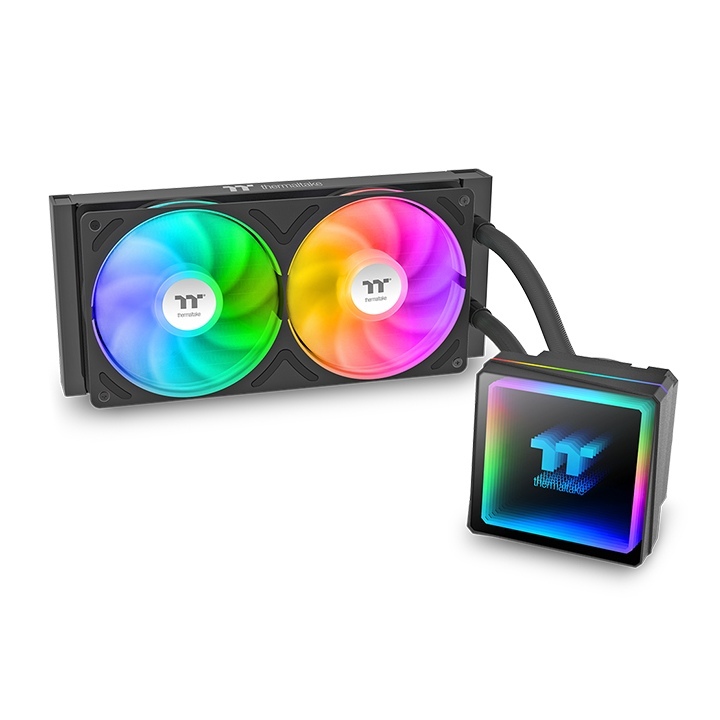 Thermaltake 曜越 TH240 V3 ARGB 一體式水冷散熱器   黑色/CL-W465-PL12SW-A  白色/CL-W467-PL12SW-A