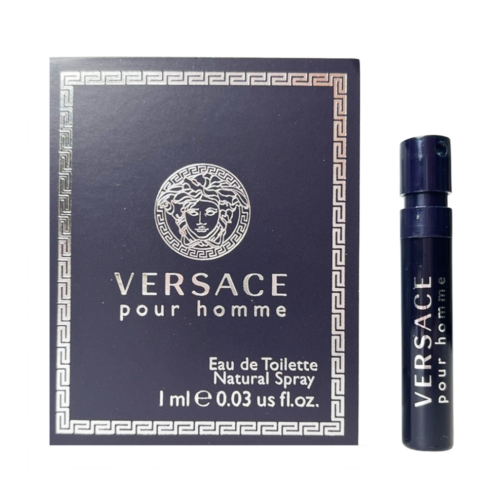 VERSACE 凡賽斯 經典男性淡香水 1ml 針管