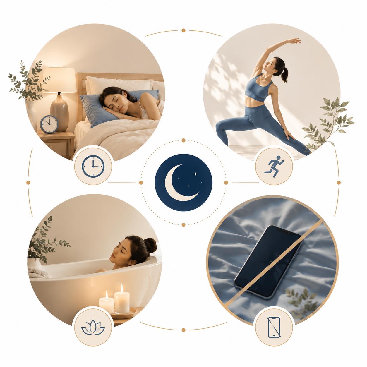 良好睡眠有助維持精神、專注力與生活品質