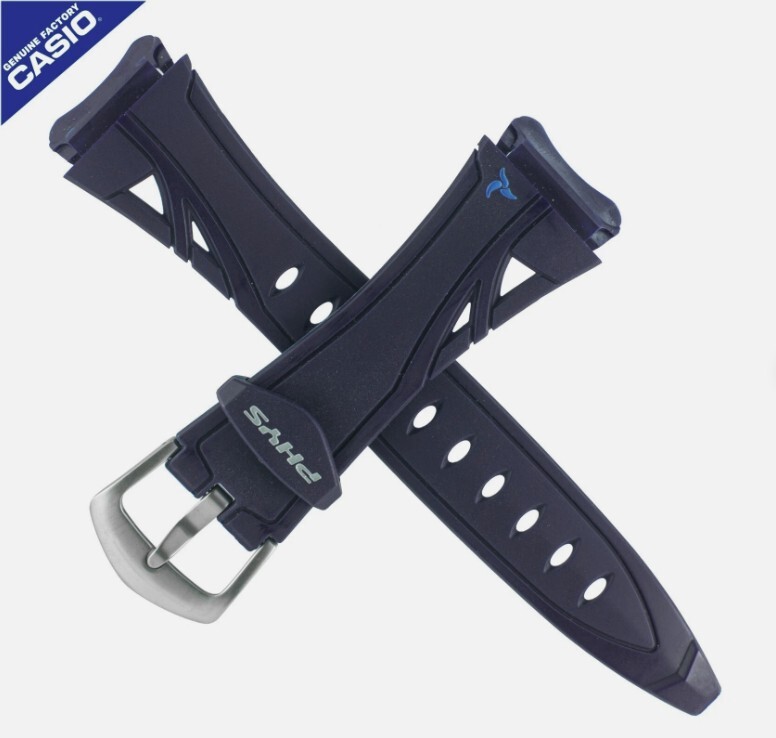 【錶帶耗材】CASIO 卡西歐 STR-201 深藍色 原廠錶帶 (適用 STR-100/STR-101/STR-111)