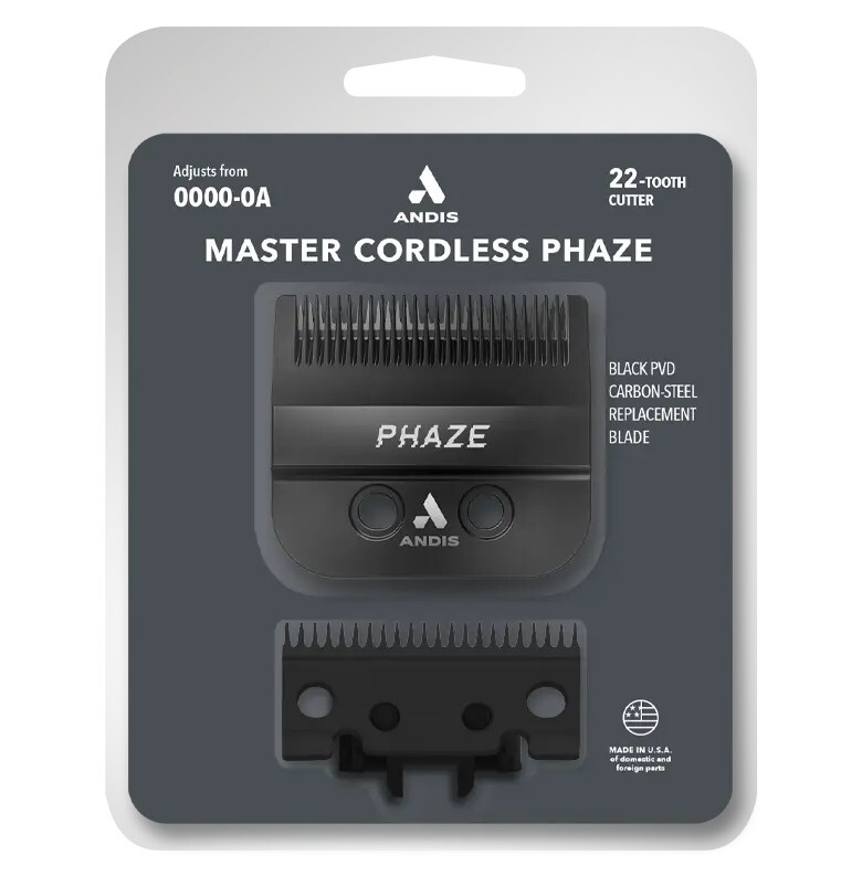 ANDIS "Phaze" Master 黑色無線大師級電剪刀頭 ( #561922 )
