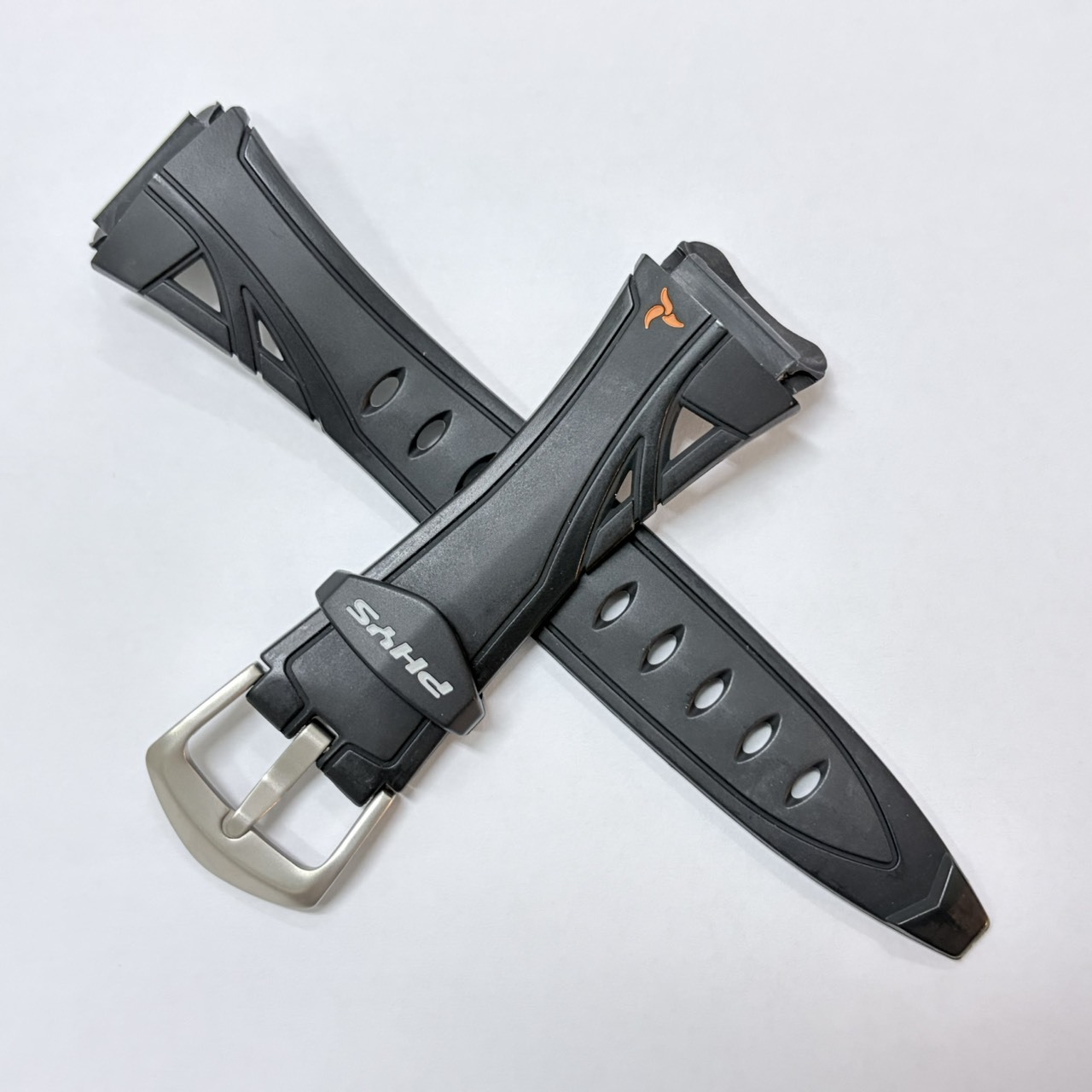 【錶帶耗材】CASIO 卡西歐 STR-201 黑色 原廠錶帶 (適用 STR-100/STR-101/STR-111)