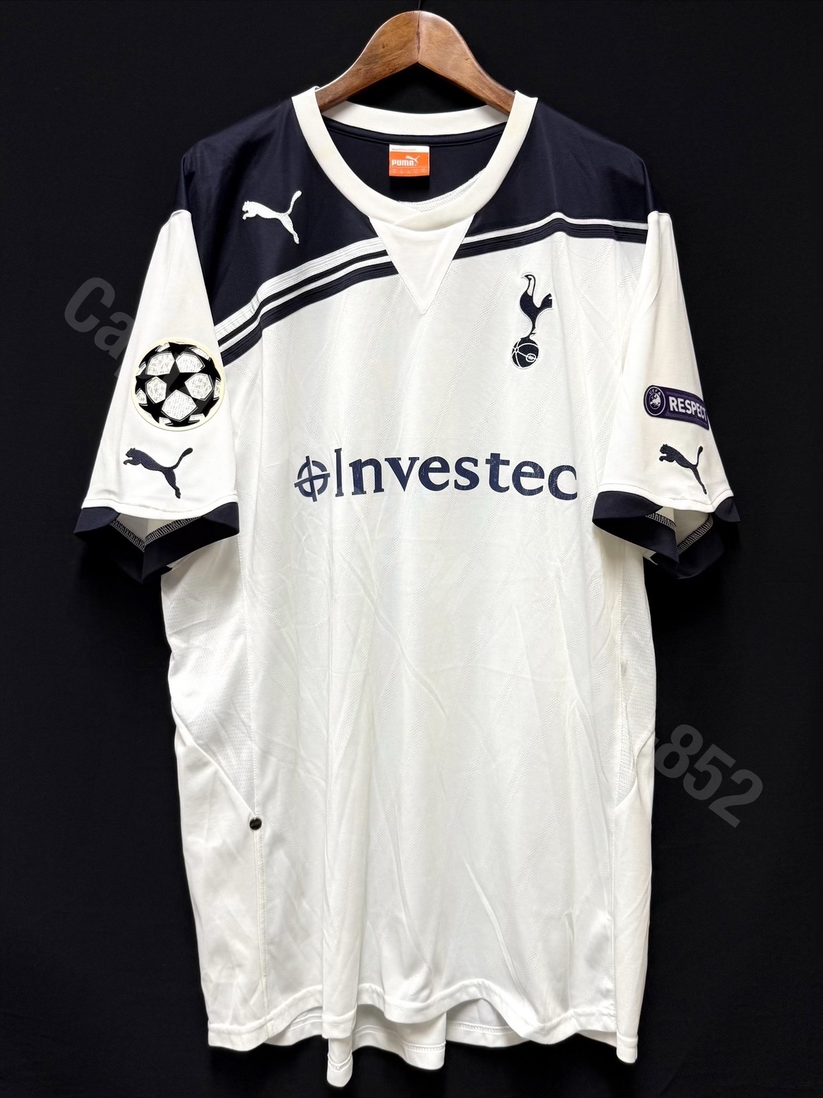 Tottenham Hotspur 2010-2011 UEFA Champions League Puma Home Shirt #14 MODRIC