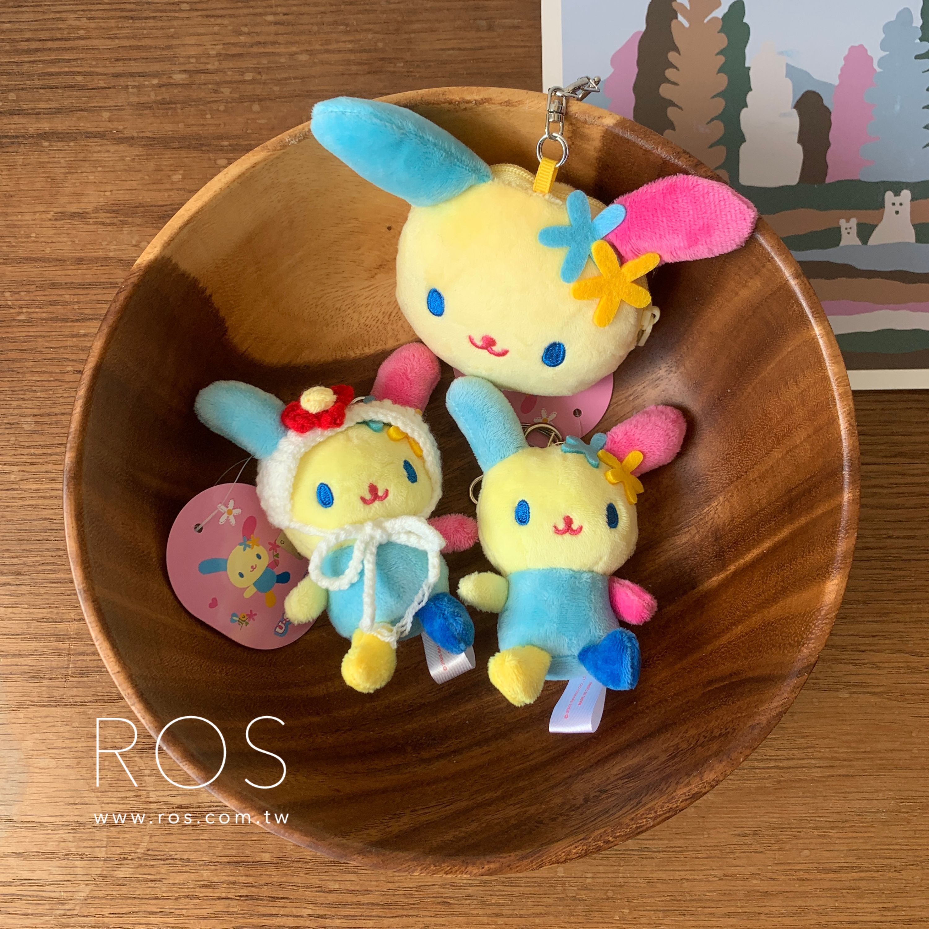 🇰🇷韓國限定 Sanrio 三麗鷗 花小兔系列掛飾(3kinds)