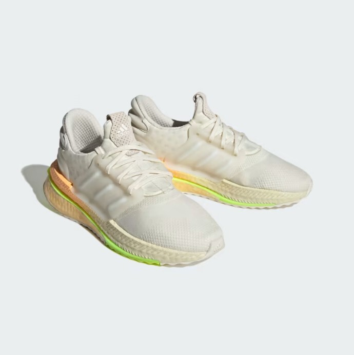 ADIDAS 慢跑鞋 X PLRBOOST 米橘 緩衝 運動鞋 女 ID9601
