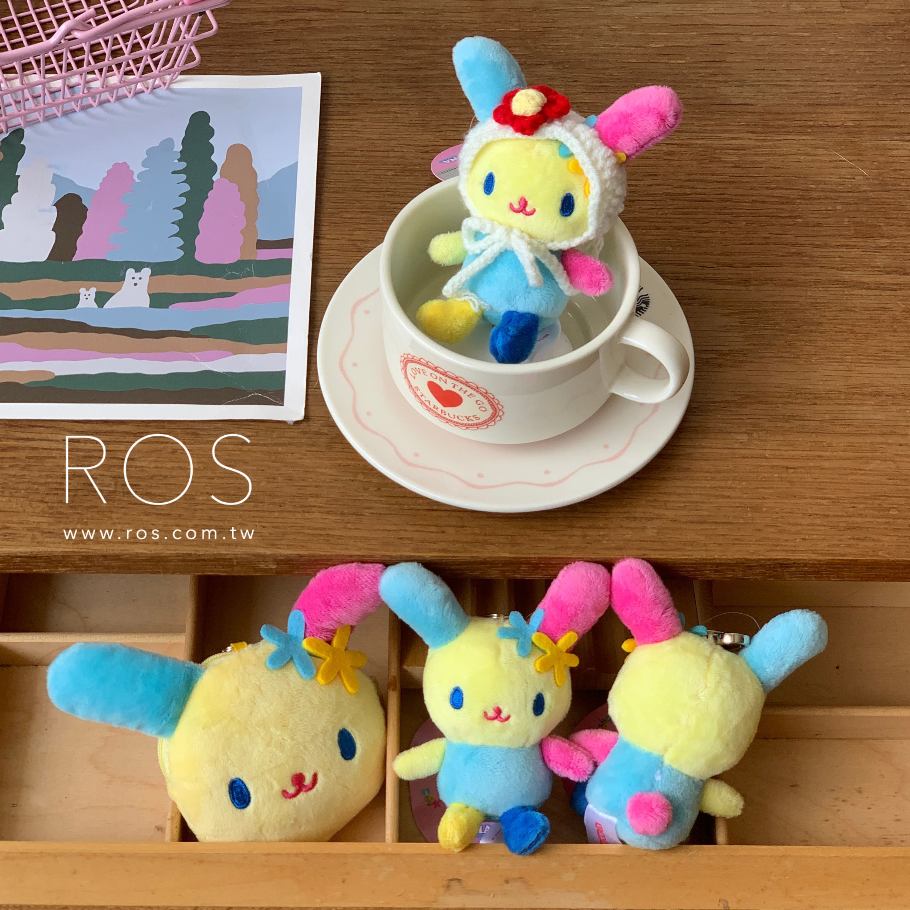 🇰🇷韓國限定 Sanrio 三麗鷗 花小兔系列掛飾(3kinds)