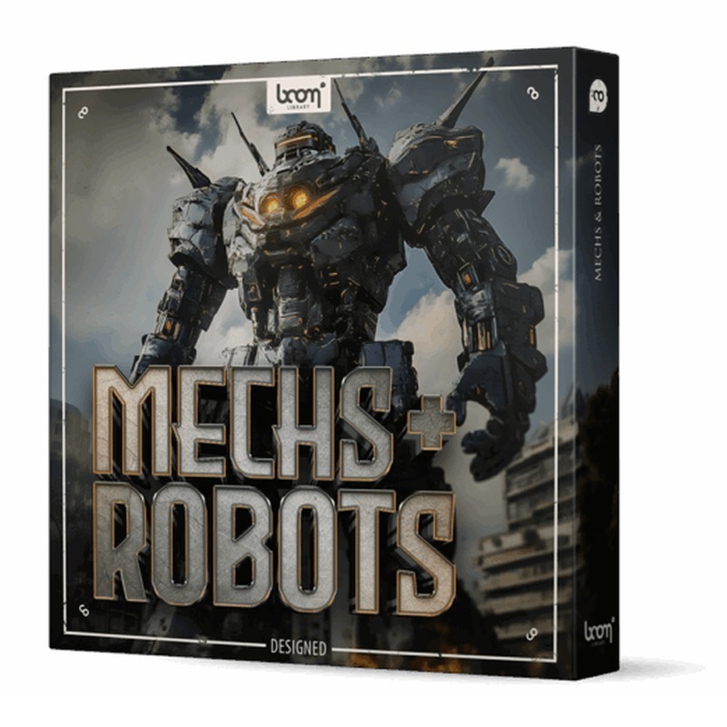 Boom Mechs & Robots DESIGNED｜機械音效庫