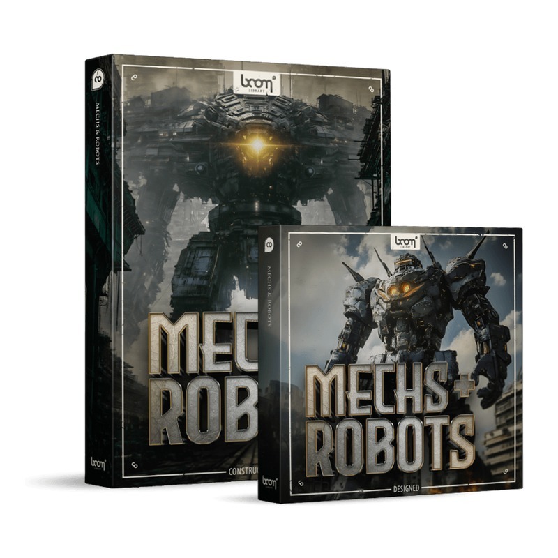 Boom Mechs & Robots CK｜機甲機器人音效庫
