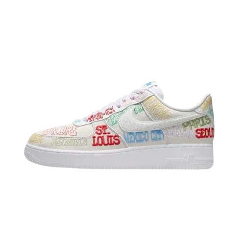 Nike Air Force 1 Low "World Tour" 環遊世界 男鞋 II1549-100