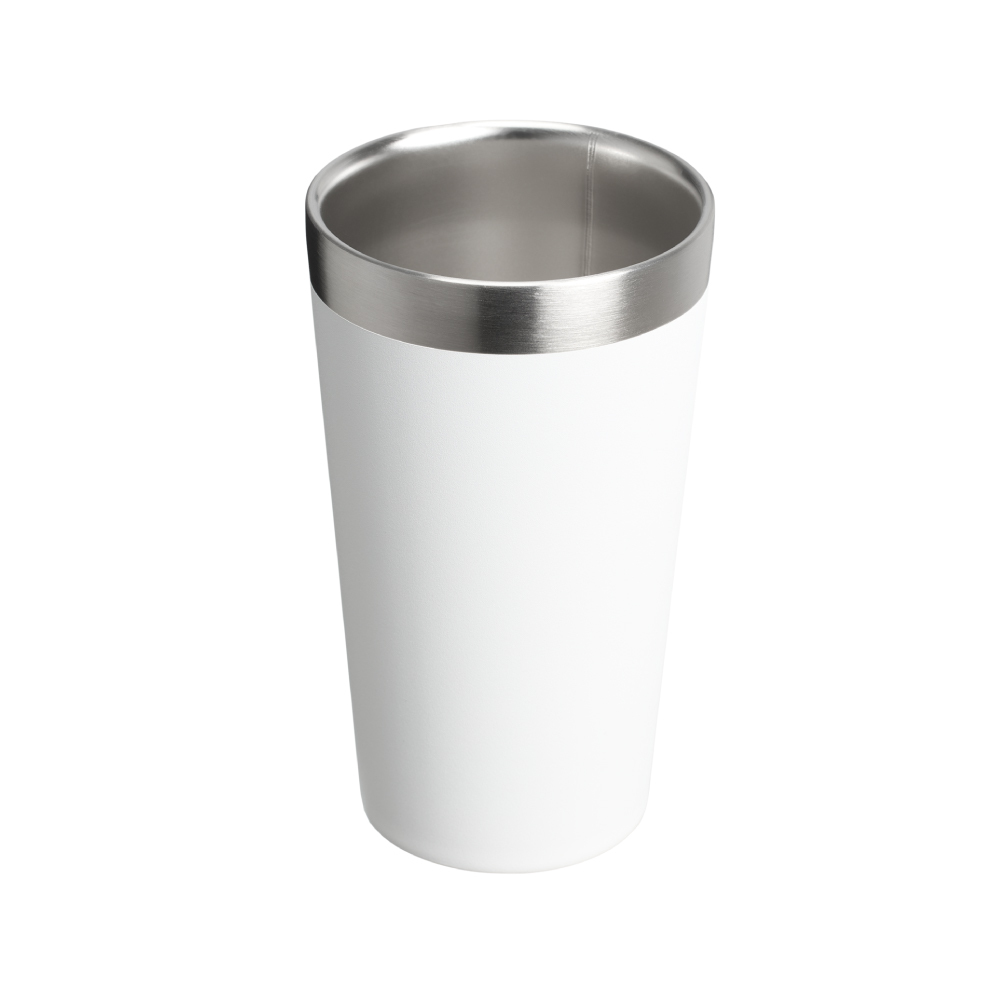 STANLEY ​​​冒險系列 真空不銹鋼 品脫杯 0.35L / 冰雪白