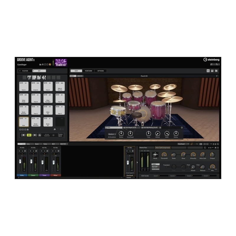 Steinberg Groove Agent 6 Education｜虛擬鼓機音源