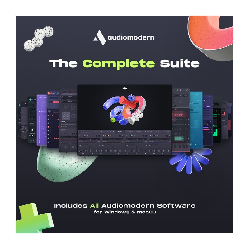 Audiomodern Complete Suite｜虛擬樂器音訊效果器套裝｜組合包