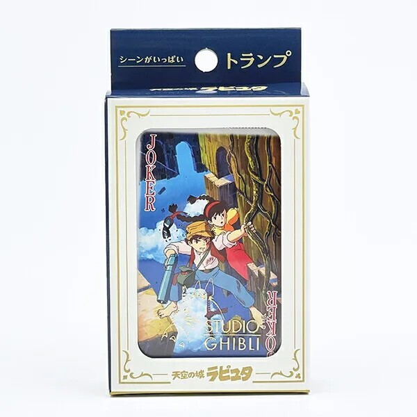 Studio Ghibli Castle in the Sky Scenes Poker