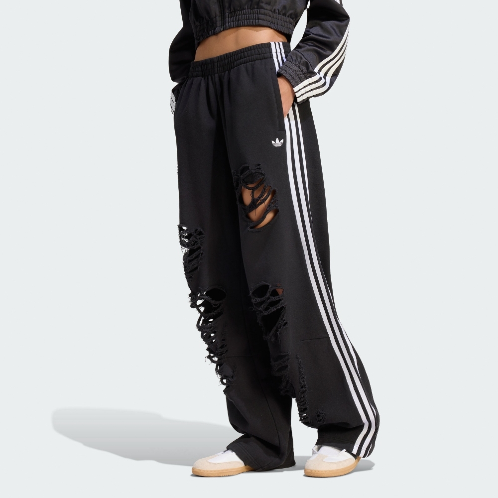 ADIDAS ORIGINALS 破褲 做舊感 運動長褲 三葉草 兩色 KC8822 KW8254