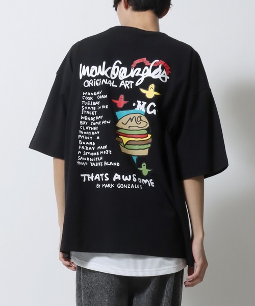 日本 Mark Gonzales x SITRY Artwork Collection T-Shirt Series [83503254]