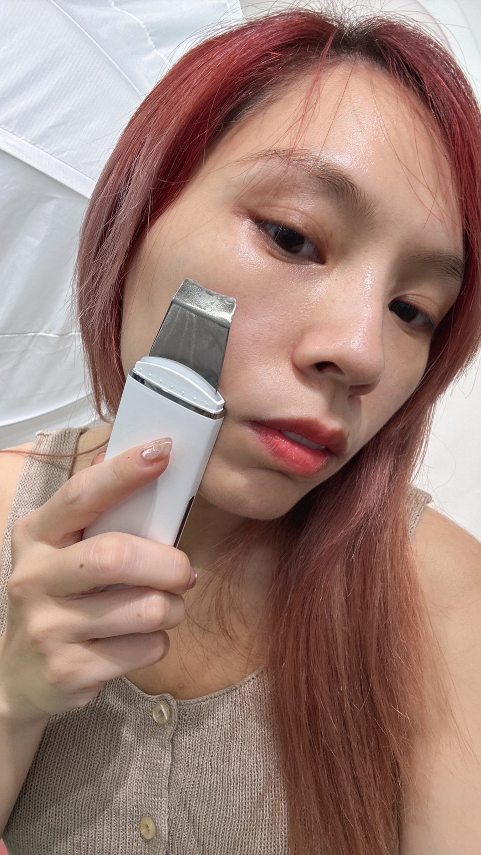 肌膚專用掃地機器人 超音波離子潔膚儀
