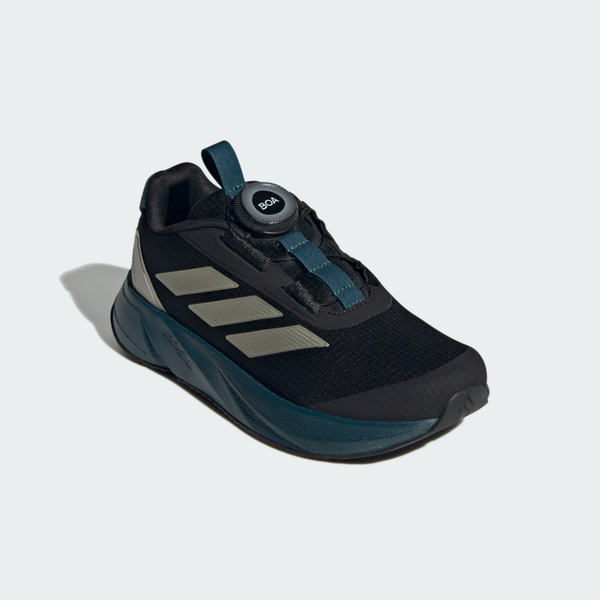 ADIDAS 童鞋 DURAMO SL BOA K 黑綠 旋鈕 運動鞋 中童 IE9100