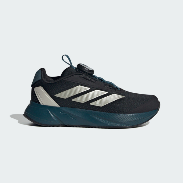 ADIDAS 童鞋 DURAMO SL BOA K 黑綠 旋鈕 運動鞋 中童 IE9100