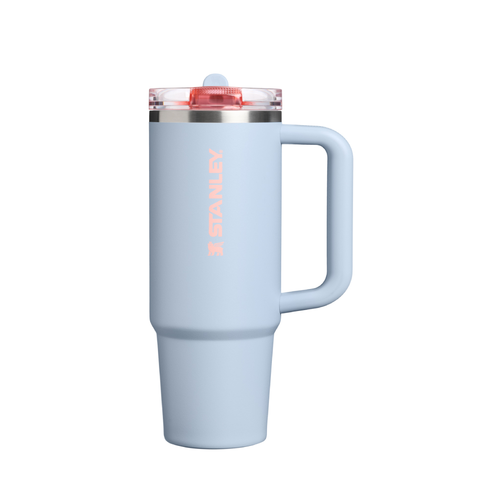 STANLEY 防漏吸管隨手杯 0.88L / 天使藍