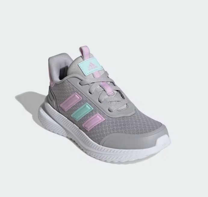 ADIDAS 童鞋 X PLRPATH 灰藍粉 運動鞋 中童 IF1477