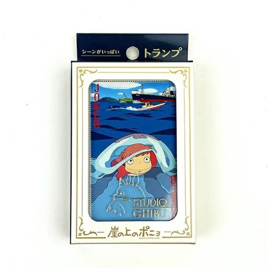 Studio Ghibli Ponyo Scenes Poker
