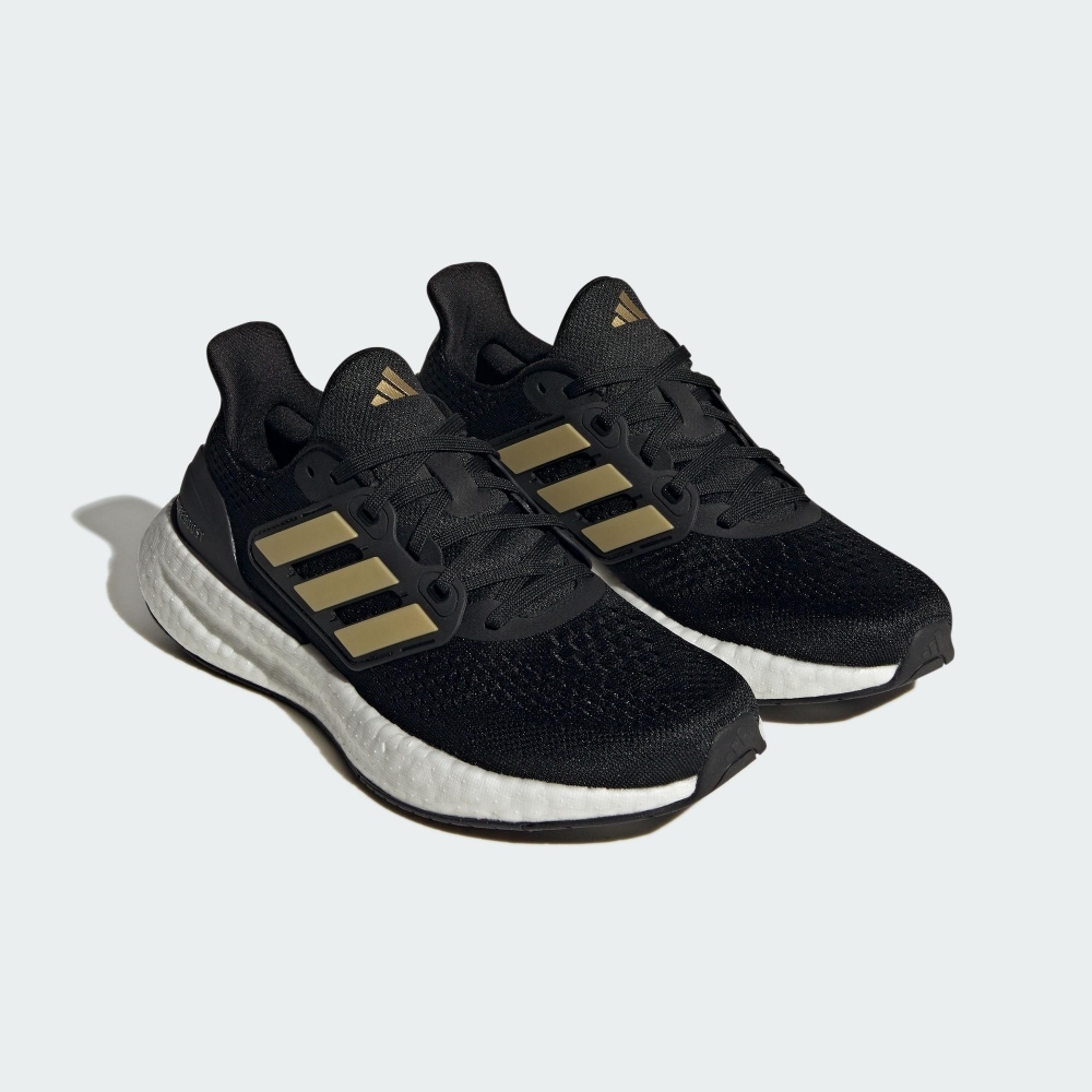 ADIDAS 慢跑鞋 PUREBOOST 23 黑金色 運動鞋 女 IF2391