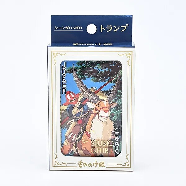 Studio Ghibli Princess Mononoke Scenes Poker