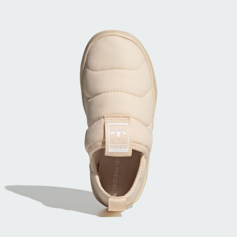 ADIDAS 童鞋 PUFFYLETTE 360 奶油色 懶人鞋 麵包鞋 中童 IF7803