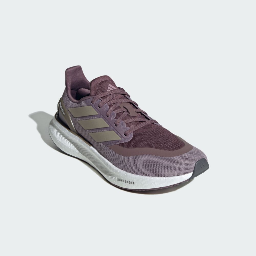ADIDAS 慢跑鞋 PUREBOOST 5 紫灰色 運動鞋 女 IF9200
