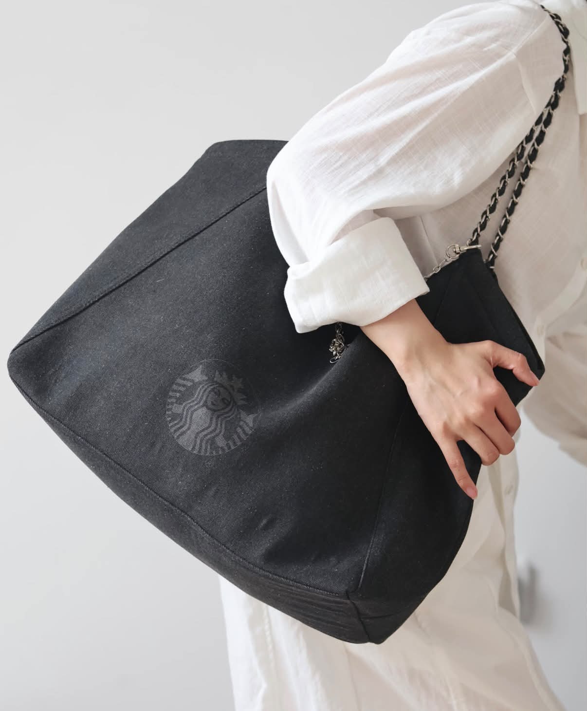 <搖滾上市🎸> Starbucks 星巴克 芭蕾龐克系列 鍊條大肩背包