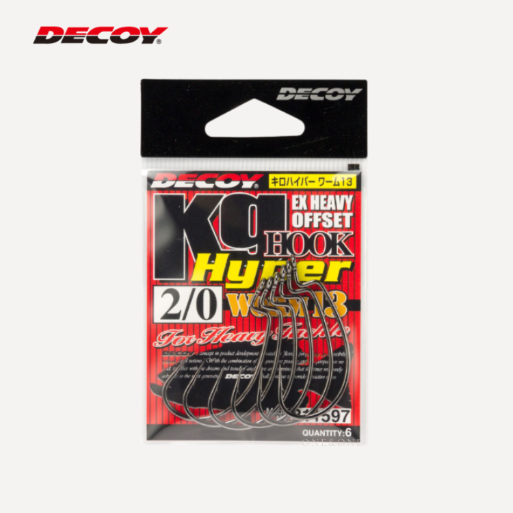 DECOY WORM13 Kg Hyper 曲柄鉤