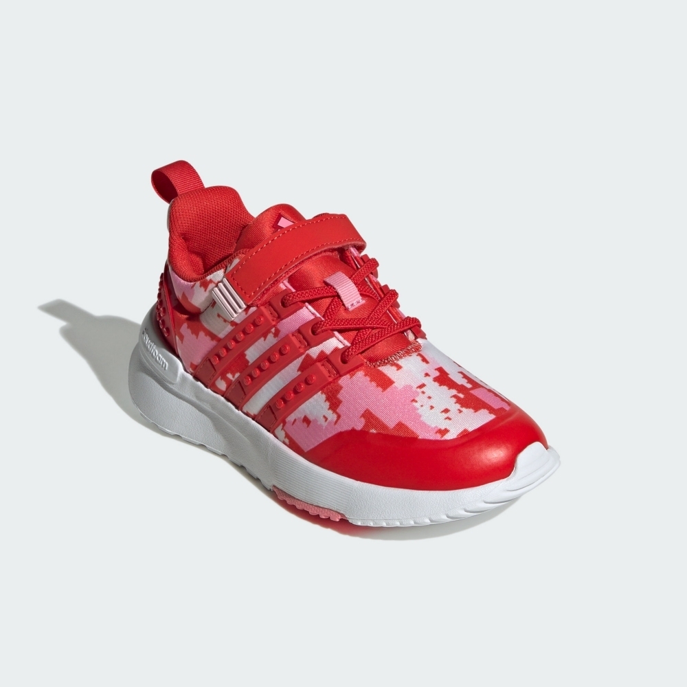 ADIDAS 童鞋 LEGO RACER TR21 紅粉 黏帶 運動鞋 IG0568