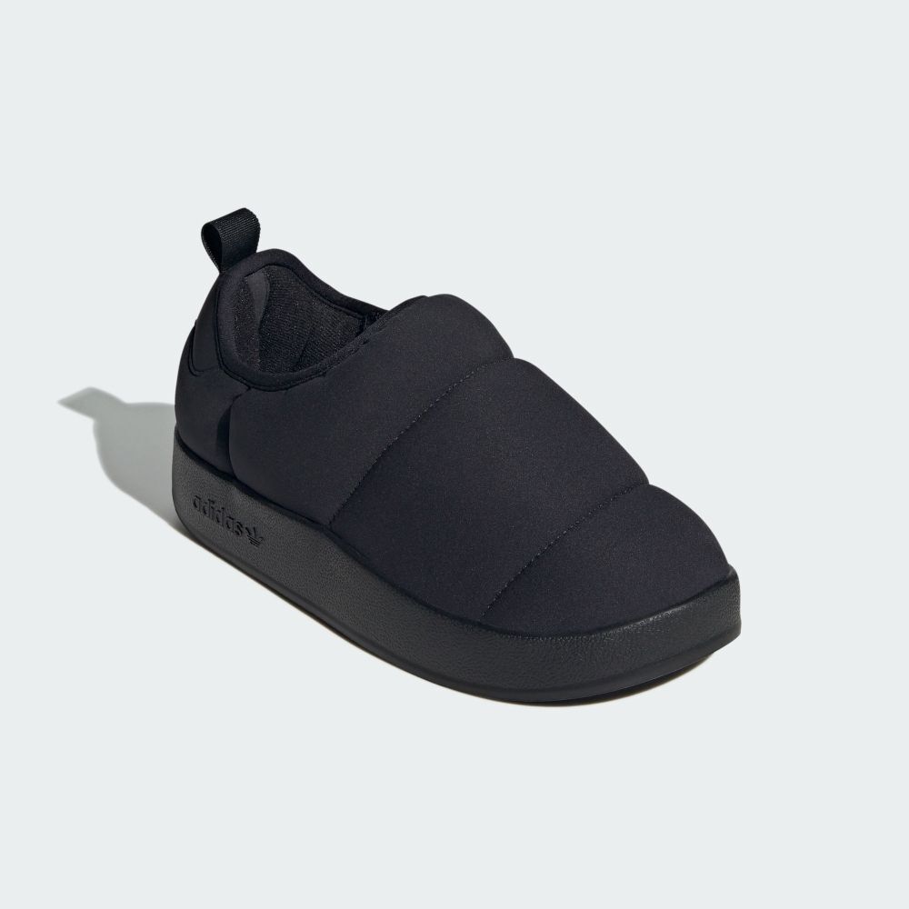 ADIDAS 童鞋 PUFFYLETTE 黑 懶人鞋 麵包鞋 中童 IG7706