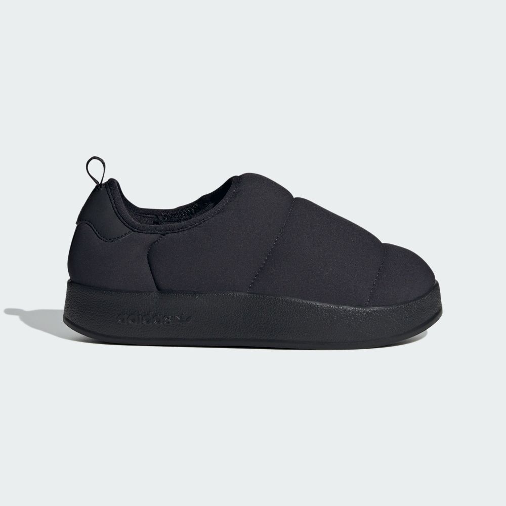 ADIDAS 童鞋 PUFFYLETTE 黑 懶人鞋 麵包鞋 中童 IG7706
