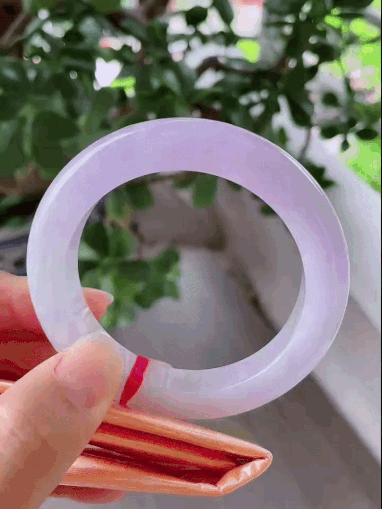 6225837 58mm紫羅蘭正圈翡翠手鐲 (56-58)