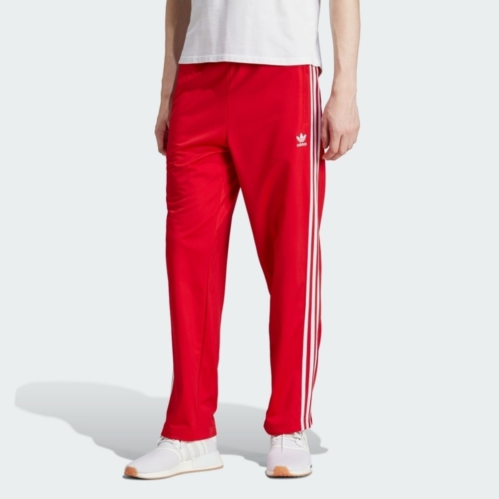 ADIDAS 長褲 FIREBIRD TP 紅色 三葉草 三線褲 男 IJ7057