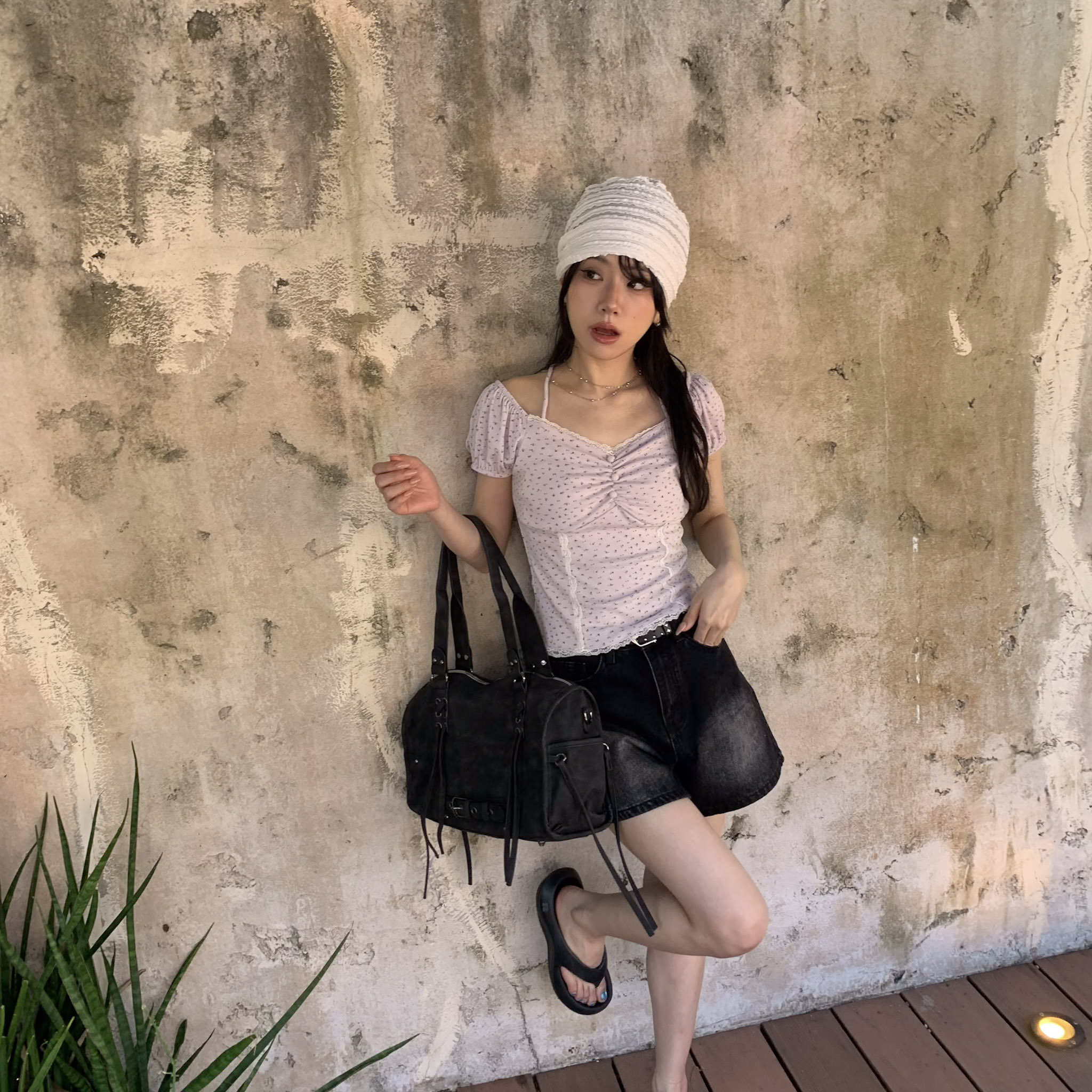 ISA_強勢回歸!!! 瘦成芭比腰牛仔高腰短褲_53033